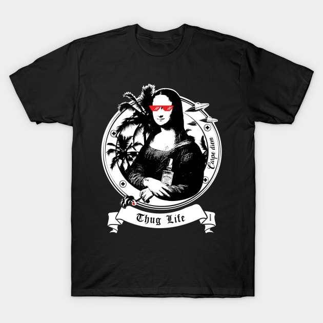 Mona Thug Life T-Shirt by KOMPLO